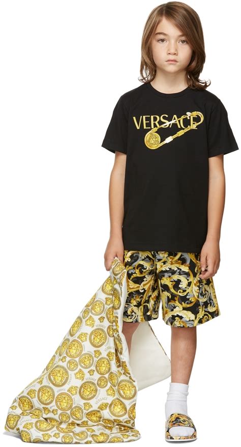 versace kids t shirt|versace slides kids.